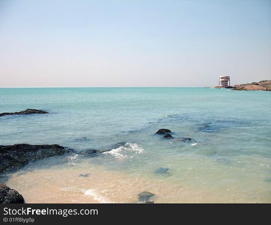 A tower to see the over-all view of sea. A tower to see the over-all view of sea.