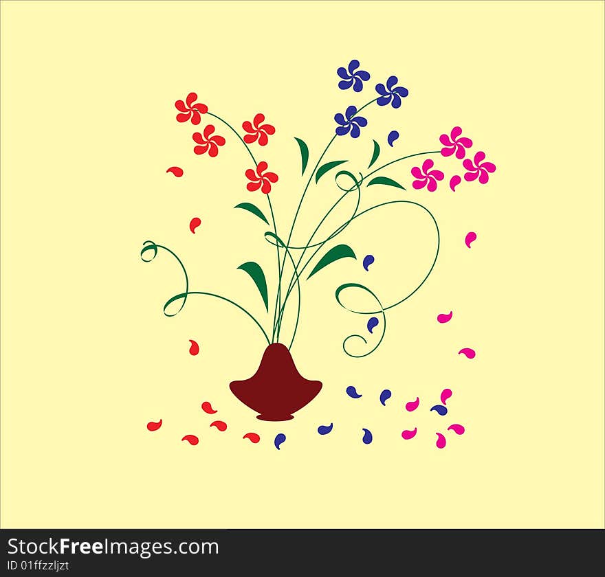 Flowers In Vase