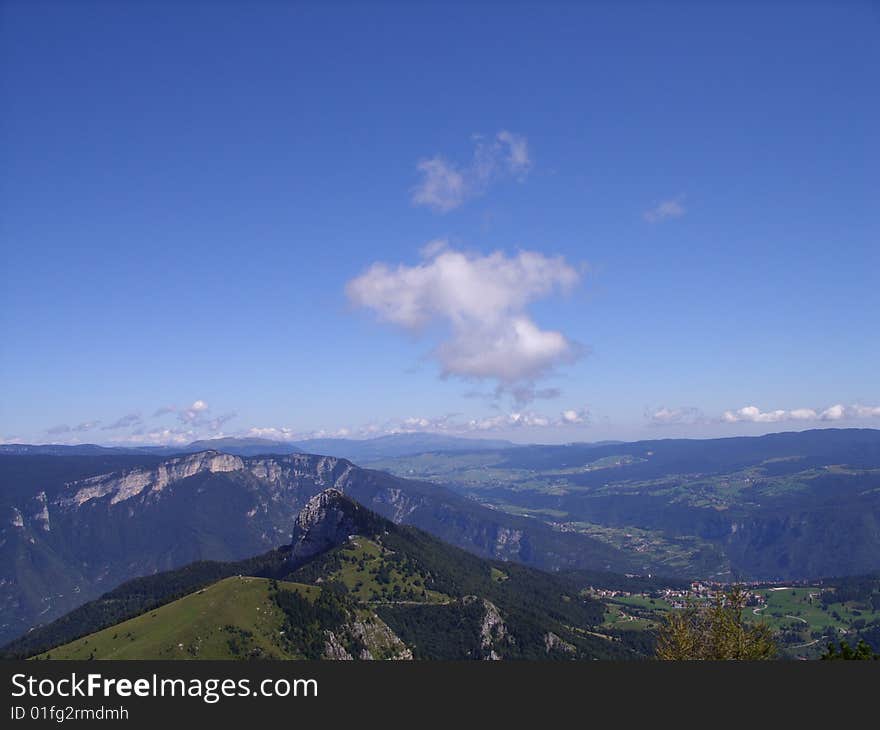 Mountain Landscape. Copyright Â© Tretyakova.