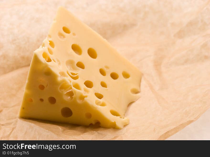 Piece of cheese