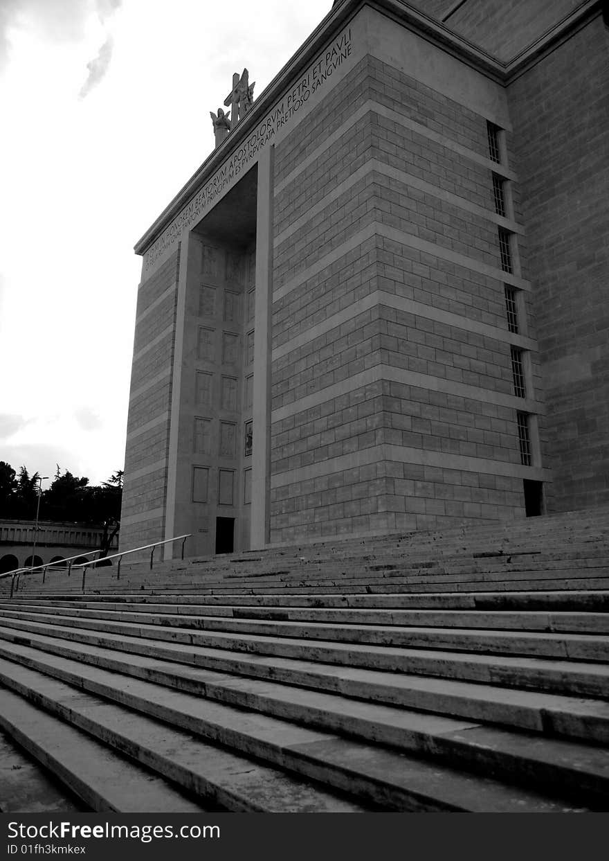 Church Of Saints Peter And Paul In Rome