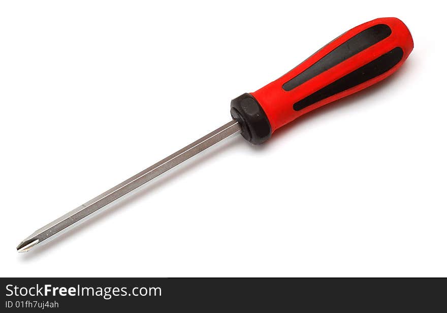 Screwdriver, isolated on white background