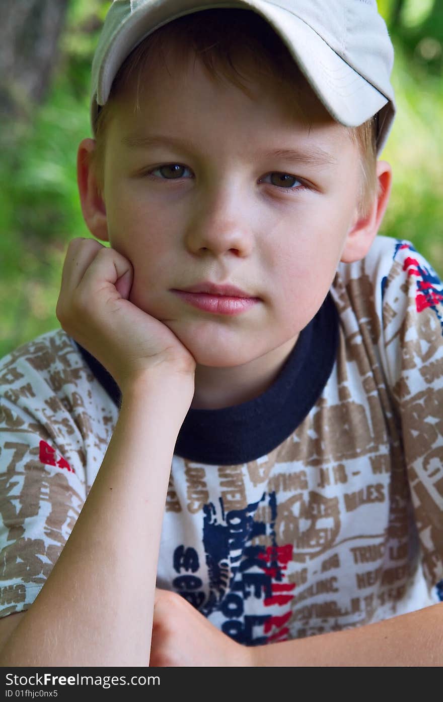 Picnic portrait