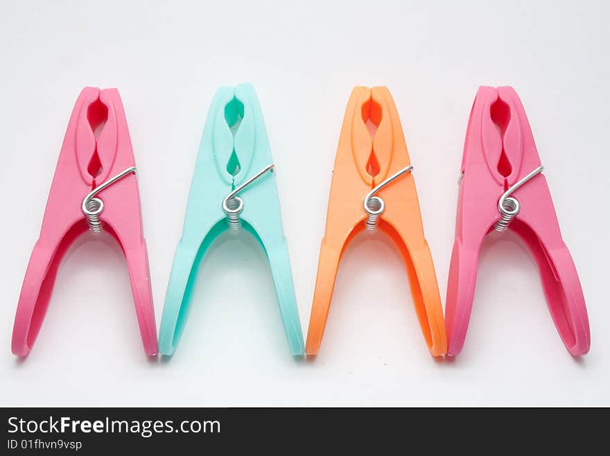 Colorful Pegs in a row. Colorful Pegs in a row