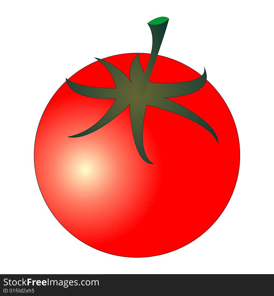 Red tomato