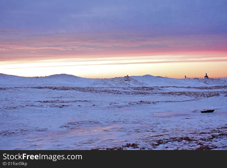 Winter Lighthouse