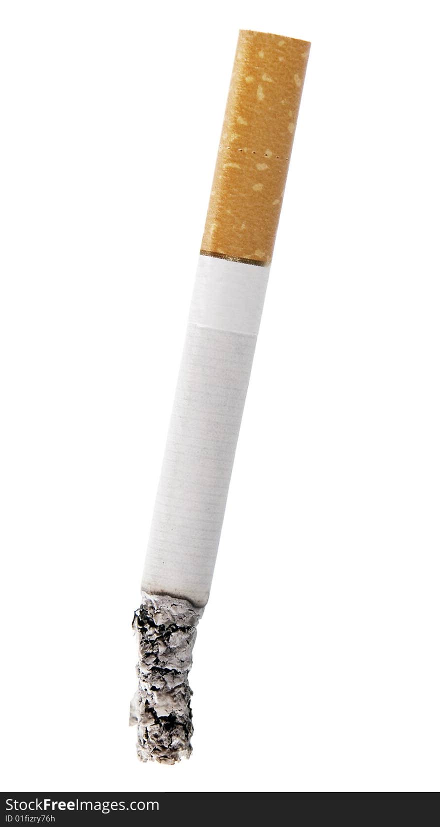 Cigarette isolated on white background