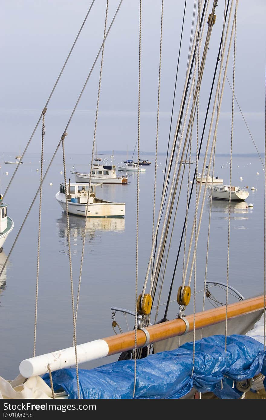 Boats on Water