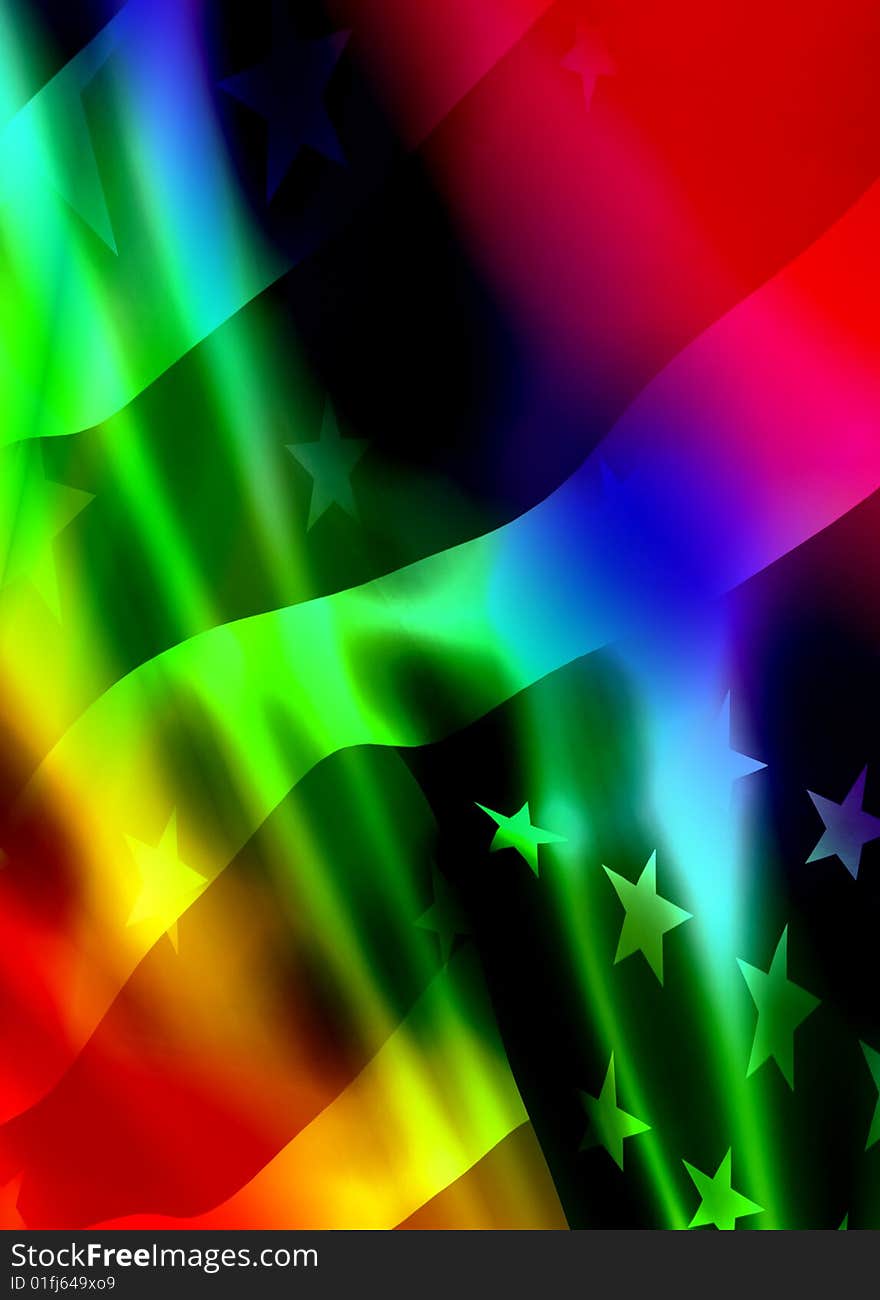 Shiny colorful abstract background