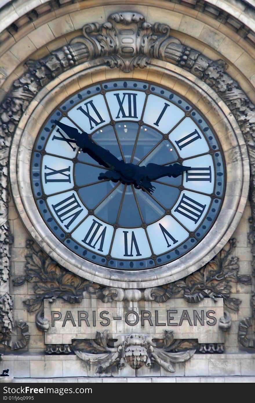 Paris - Orleans Clock