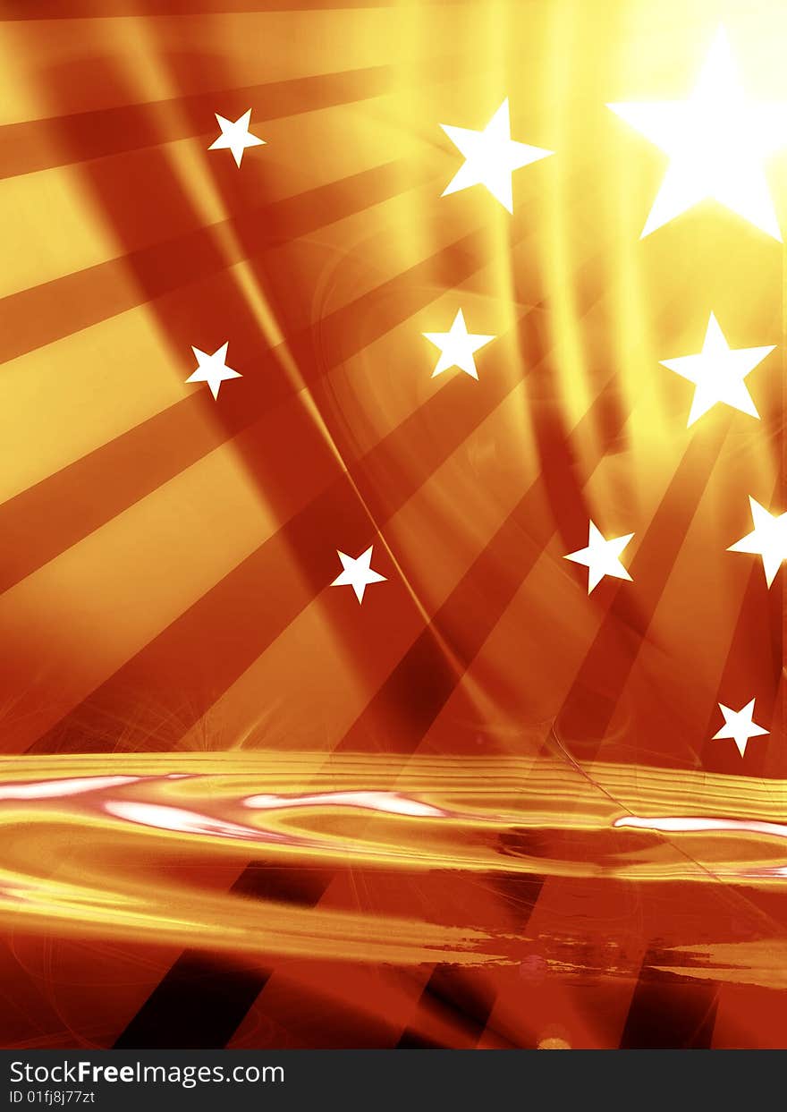 3d render of shiny rays abstract background. 3d render of shiny rays abstract background