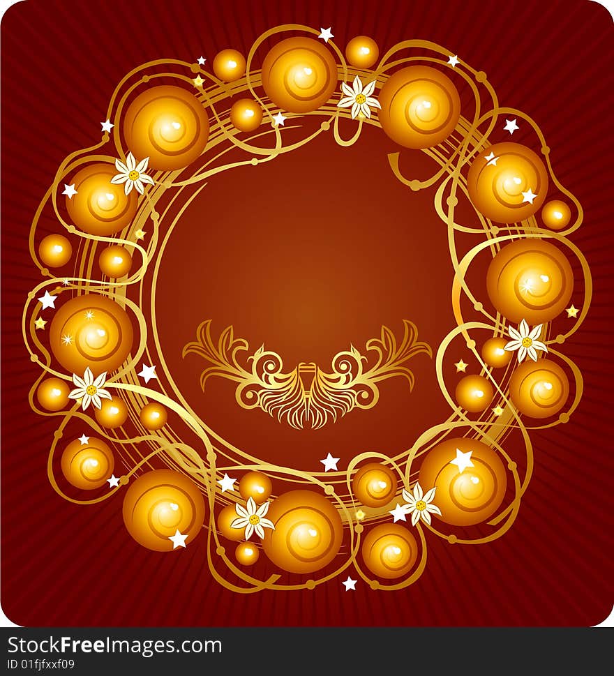 Abstract Christmas Background