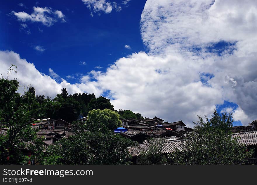 Lijiang ---spectacular cloud