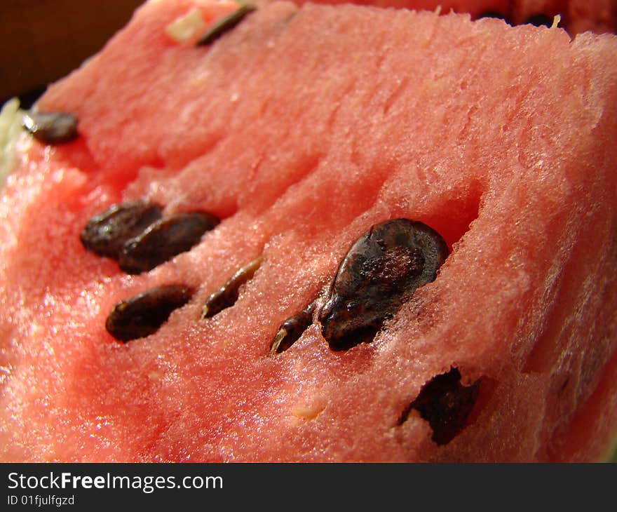 Juicy watermelon