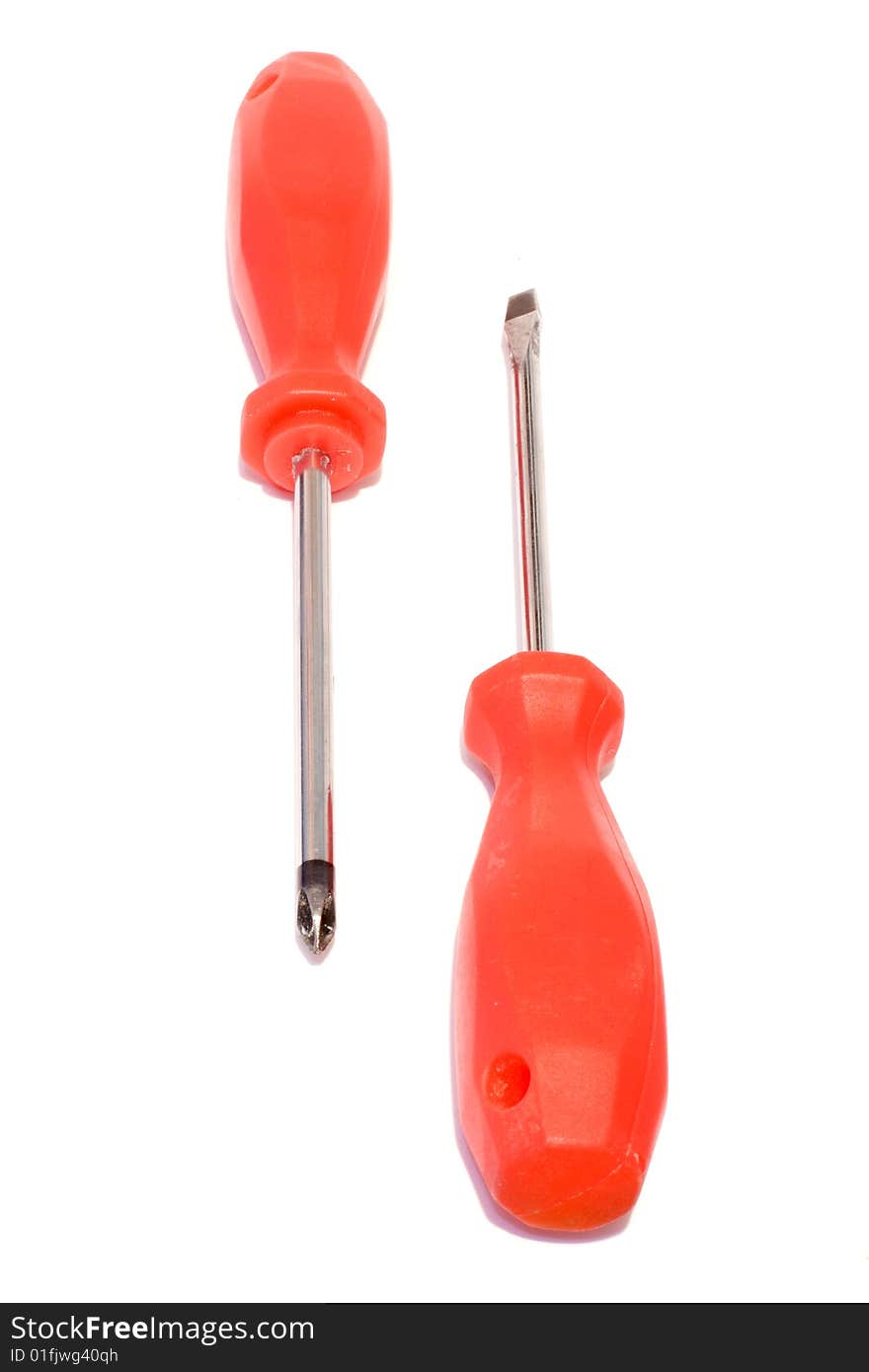 Pair of screw drivers