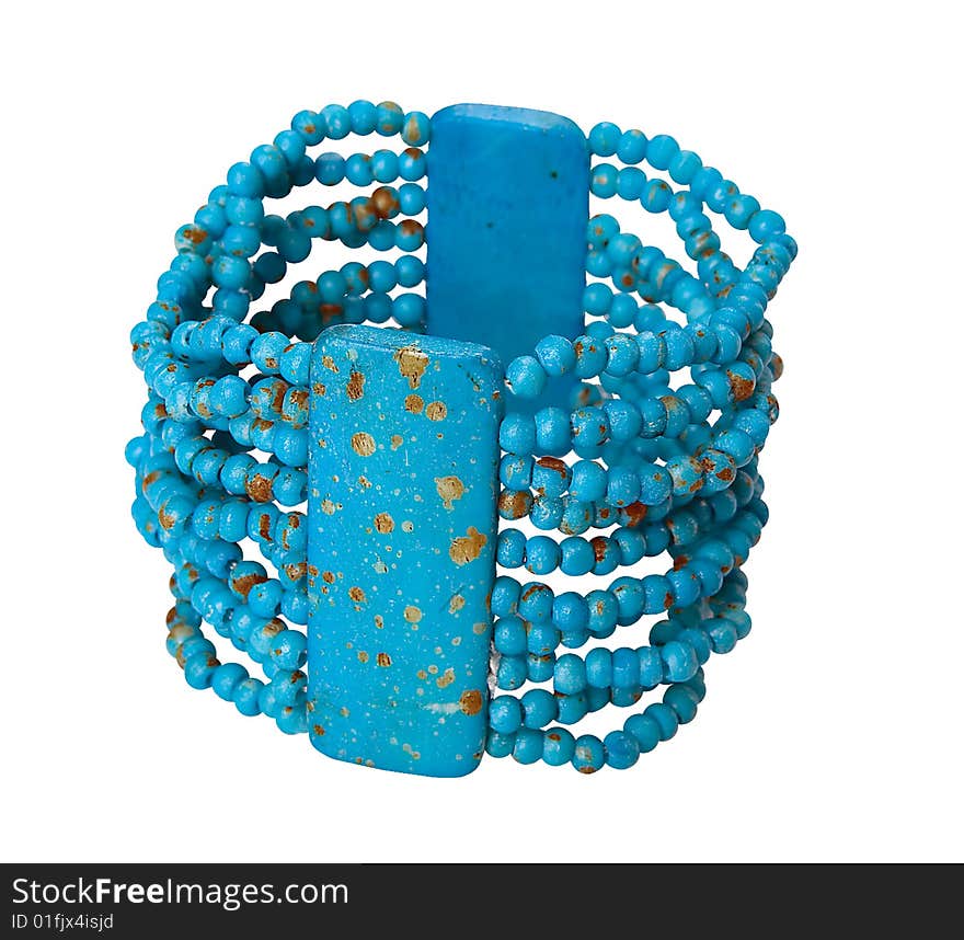 Blue bracelet