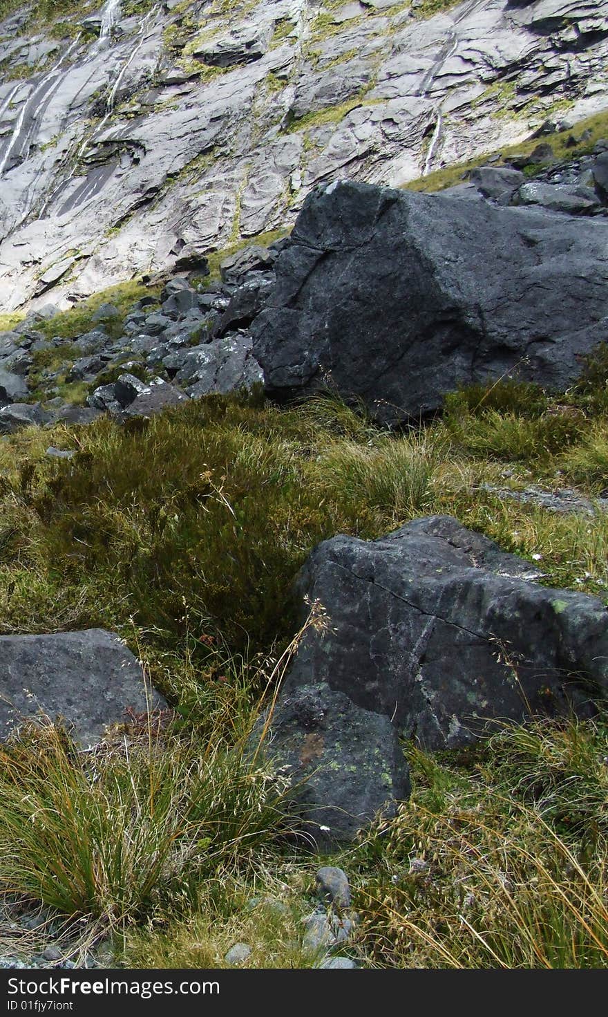 Scenic photo of mountain ranges somewhere in New Zealand. Scenic photo of mountain ranges somewhere in New Zealand