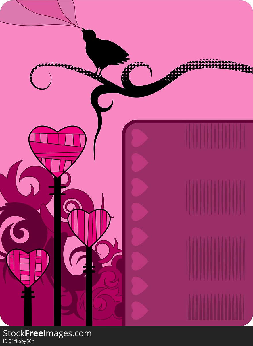 Valentine S Grunge Background