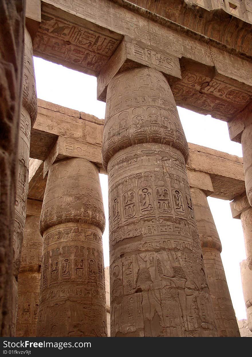 Group of The Egyptian columns