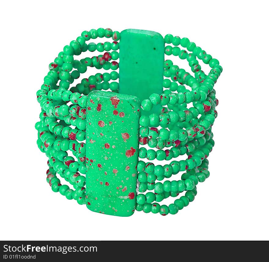 Green bracelet