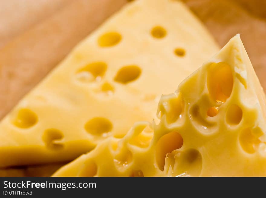 Piece of cheese