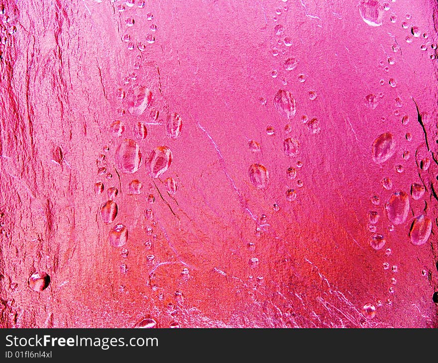 Abstract background from pink plastic