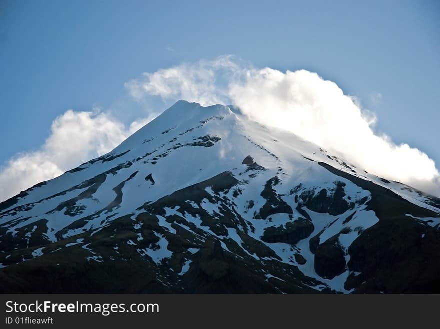 Mt Egmont/Taranaki in New Zealand