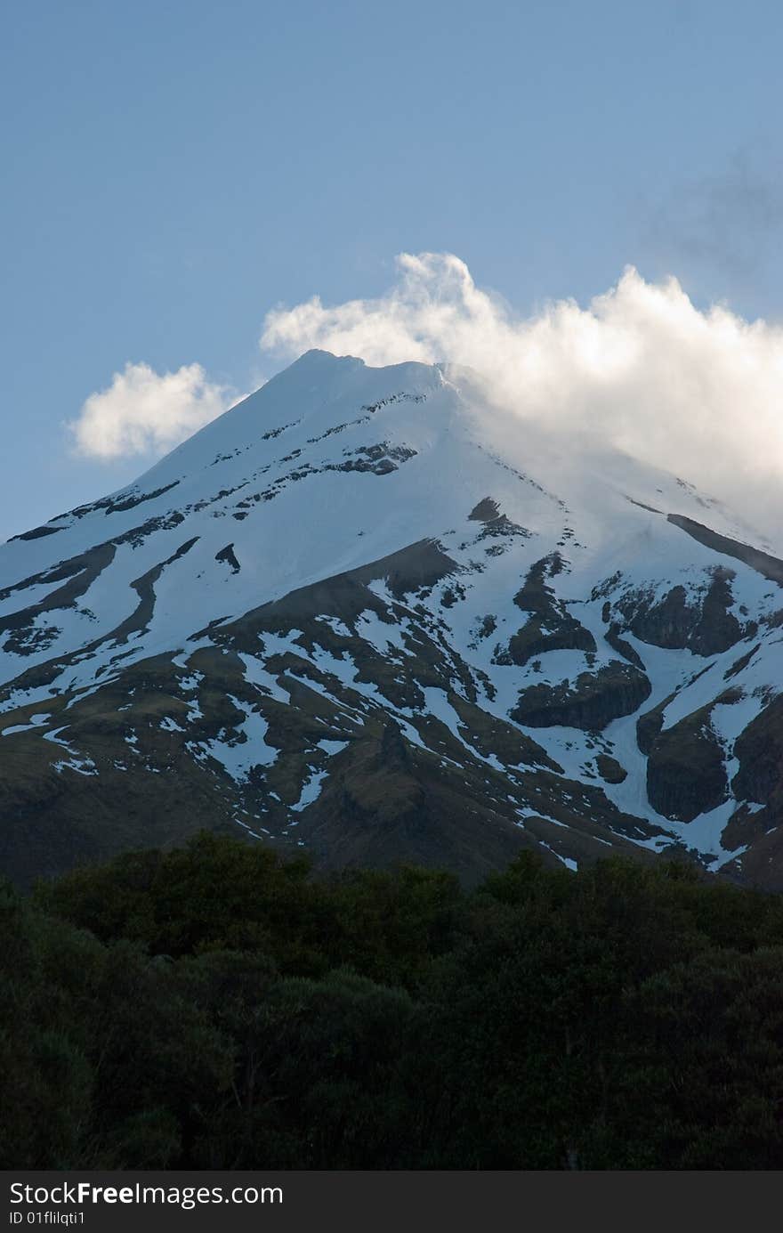 Mt Egmont/Taranaki in New Zealand