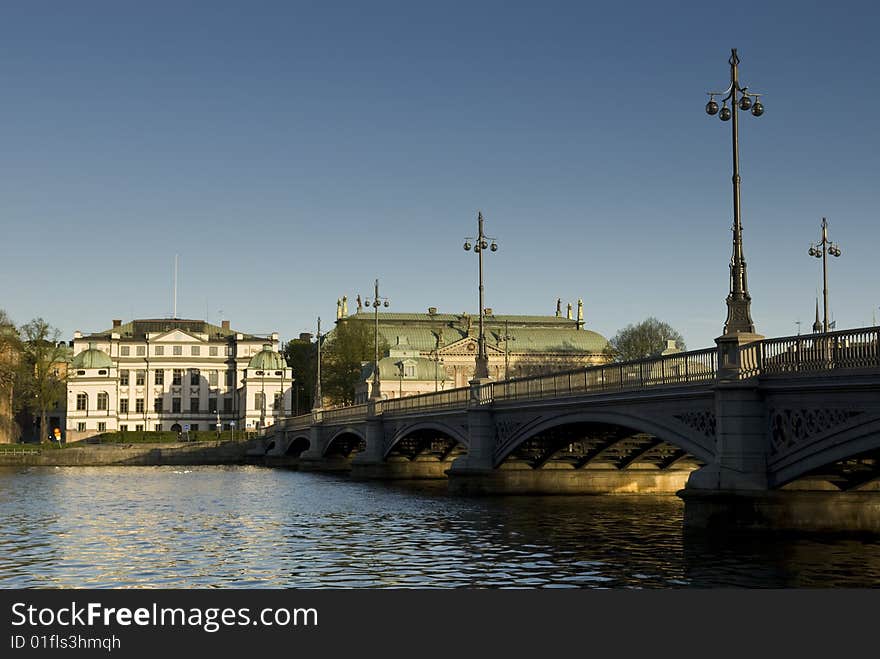 Old town in Stockholm Sweden