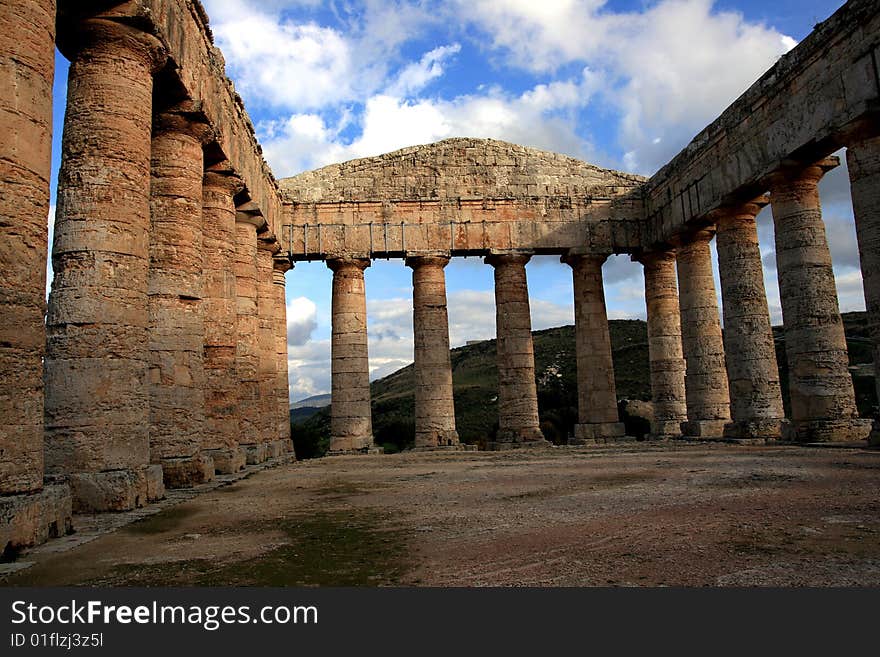 Segesta s ancient Greek temple, Italy