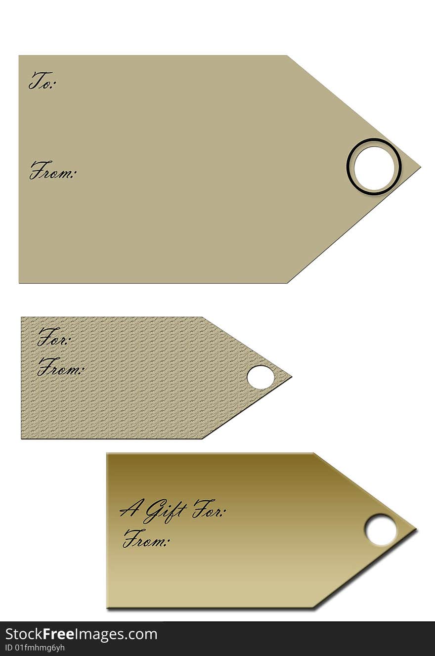 Antique Gift Tags