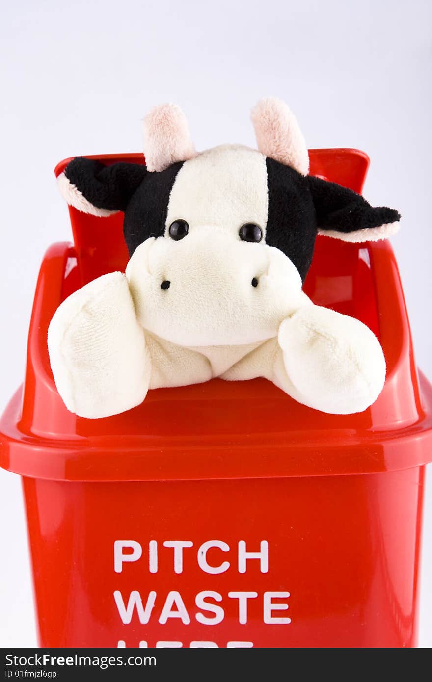 Recycling With Doll Cow