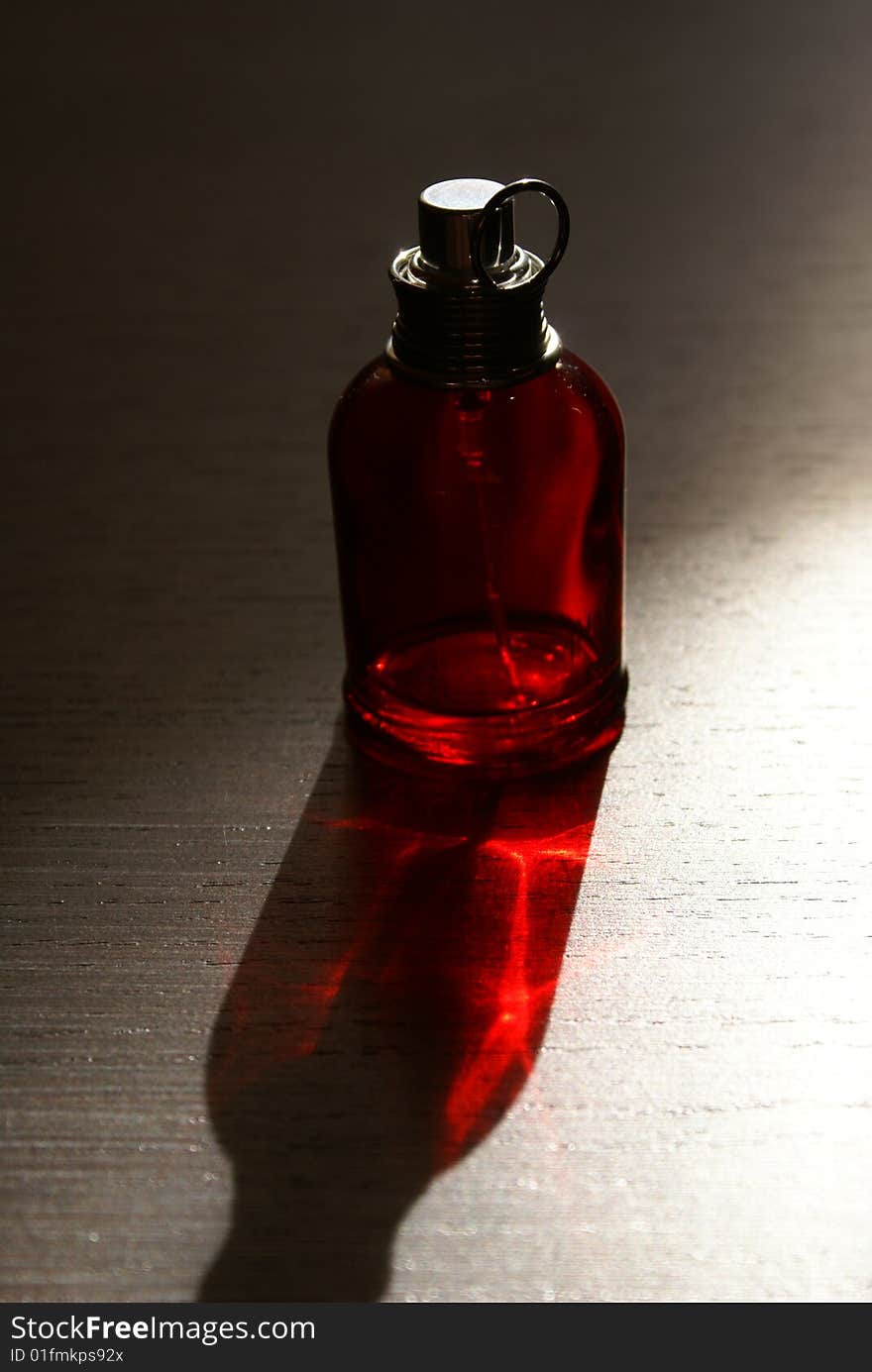 Red bottle