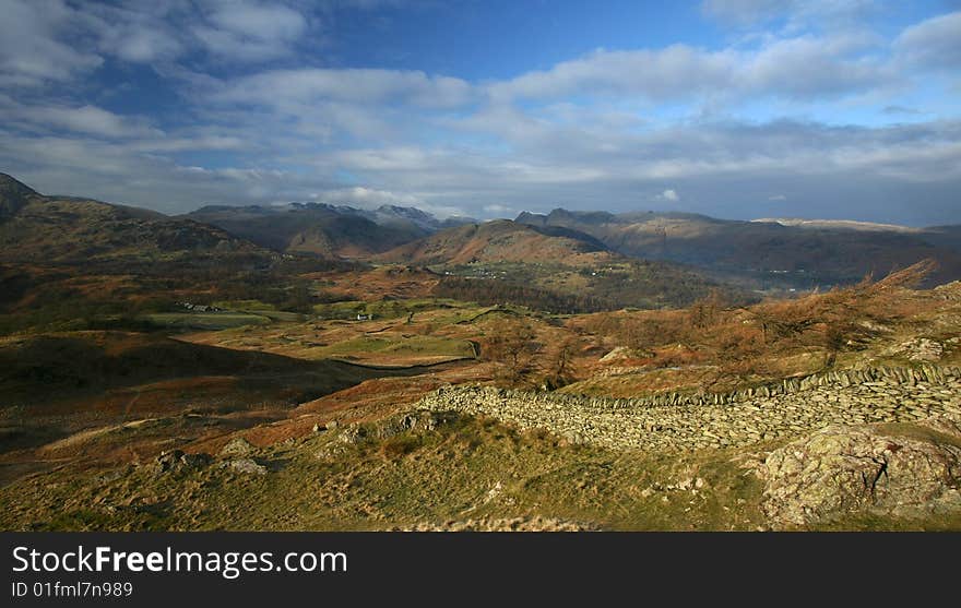 View from Black Crag, Lake District, England