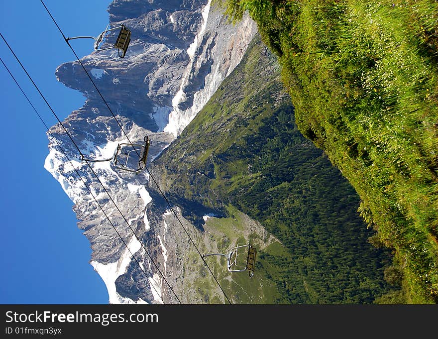 Savoy Alps In France