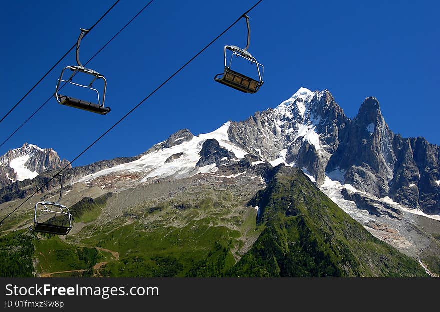 Savoy Alps In France