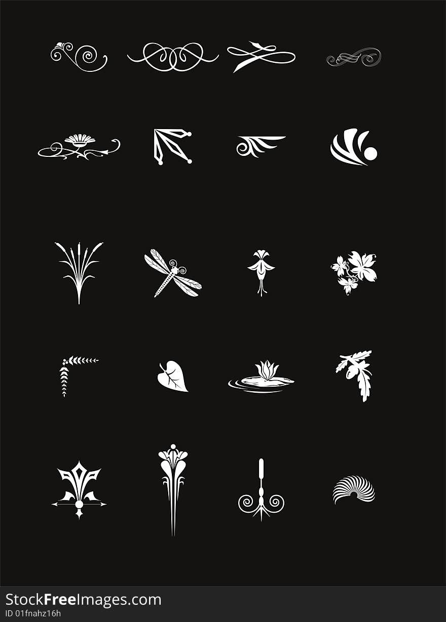 Decorative Vegetable Elements