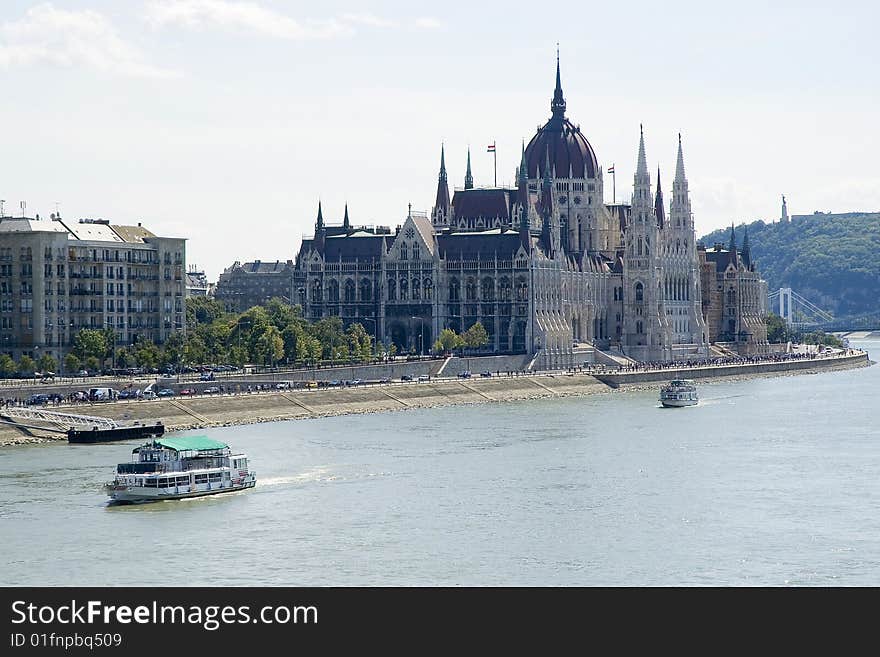 Chain Bridge of Budapest