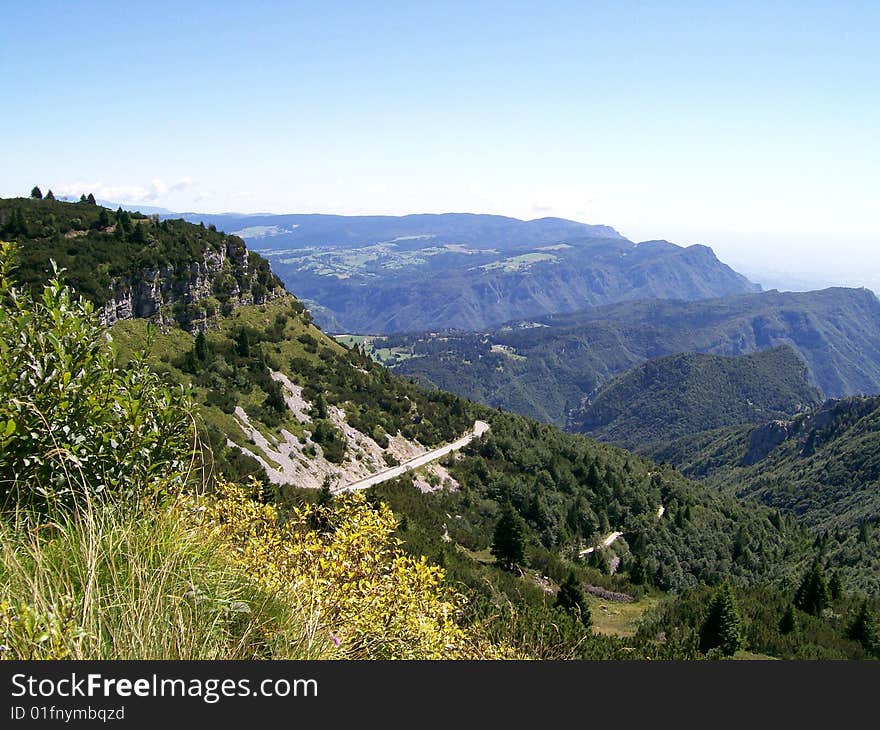 Mountain landscape.   Copyright © Tretyakova.