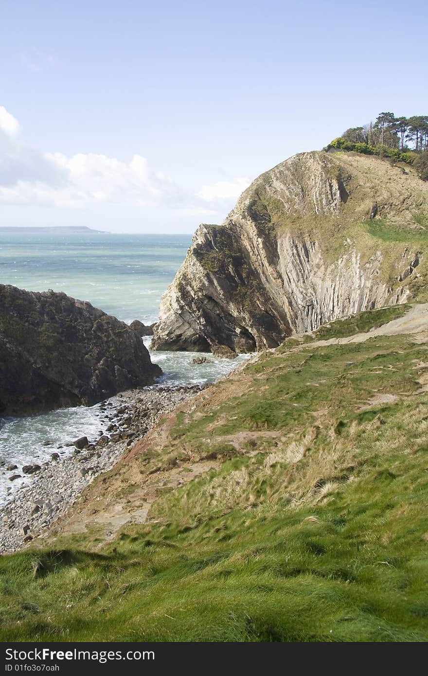 Rocky coastline