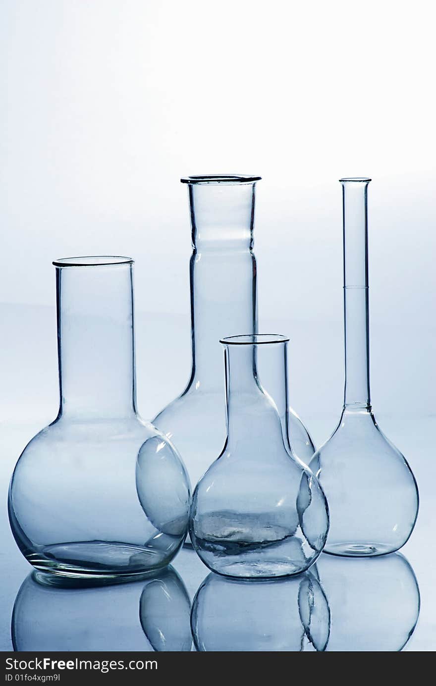 Glass laboratory equipment