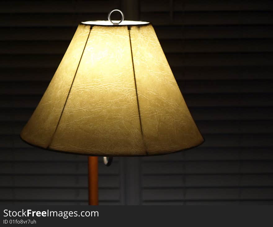 Lamp shade with Blinds