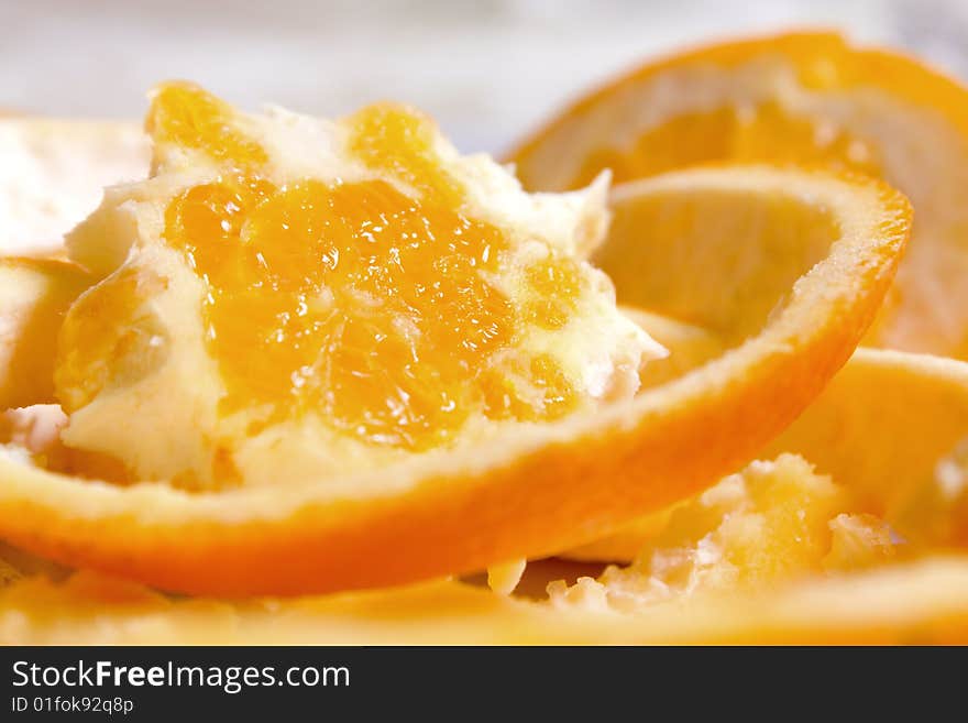 Piece of orange