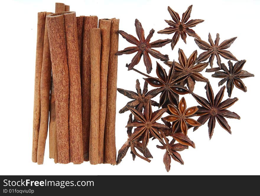 Anise with cinnamon