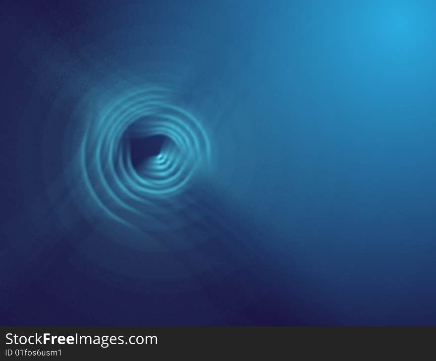 Abstract Blackhole Tornado Swirl Background