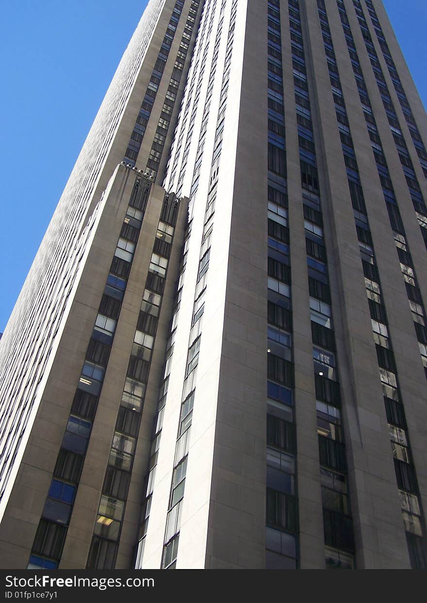 Rockefeller Center building New York City. Rockefeller Center building New York City