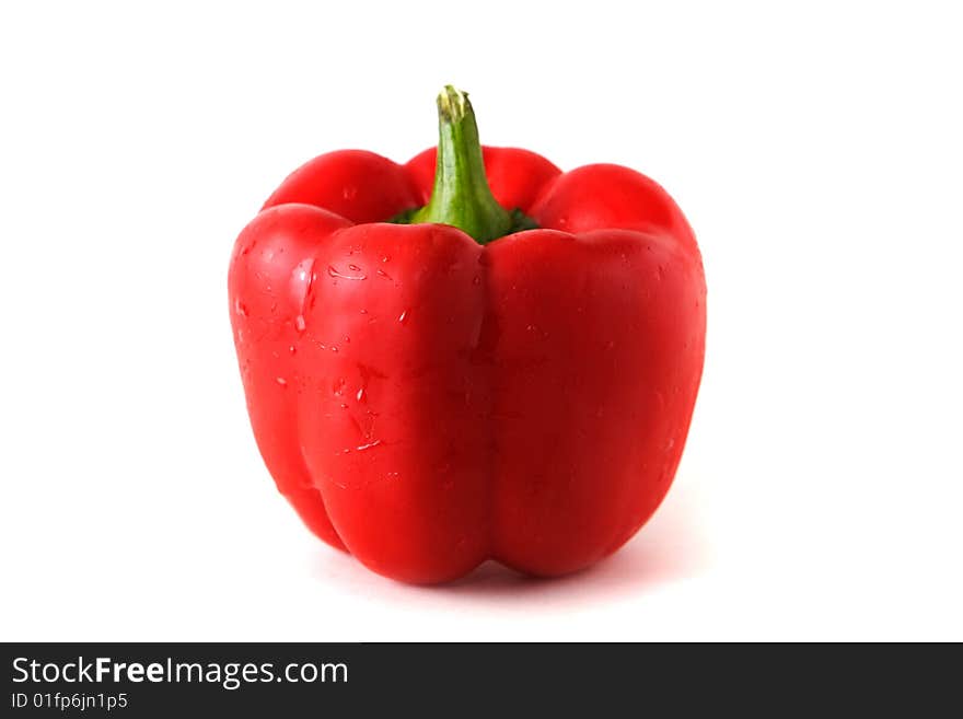 Red bulgarian pepper