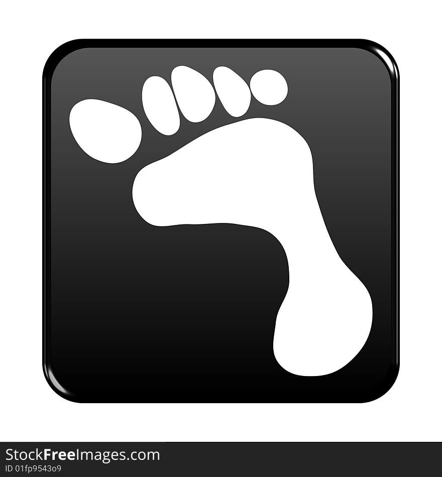 Foot web button