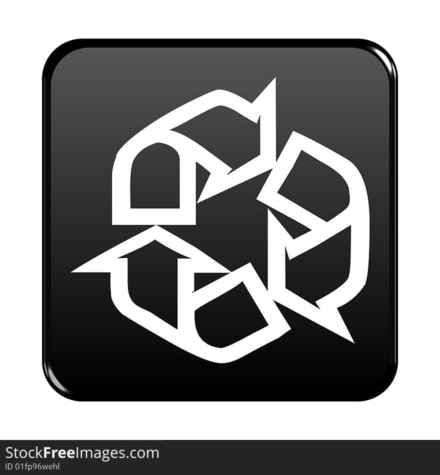 Recycle web button