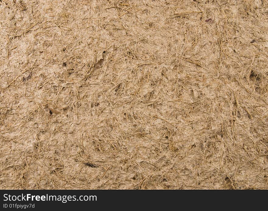 Close-up of heavily textured handmade bark paper. Close-up of heavily textured handmade bark paper.